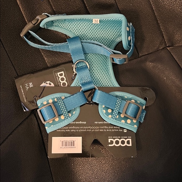 NWT Doog Blue and White Medium Dog Harness - Picture 6 of 6